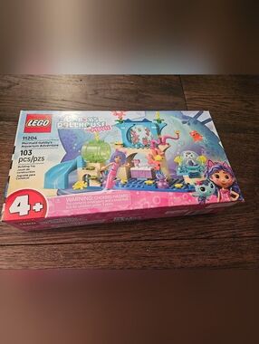 LEGO Gabby's Dollhouse The Movie 11204 Mermaid Gabby's Aquarium Adventure New. 